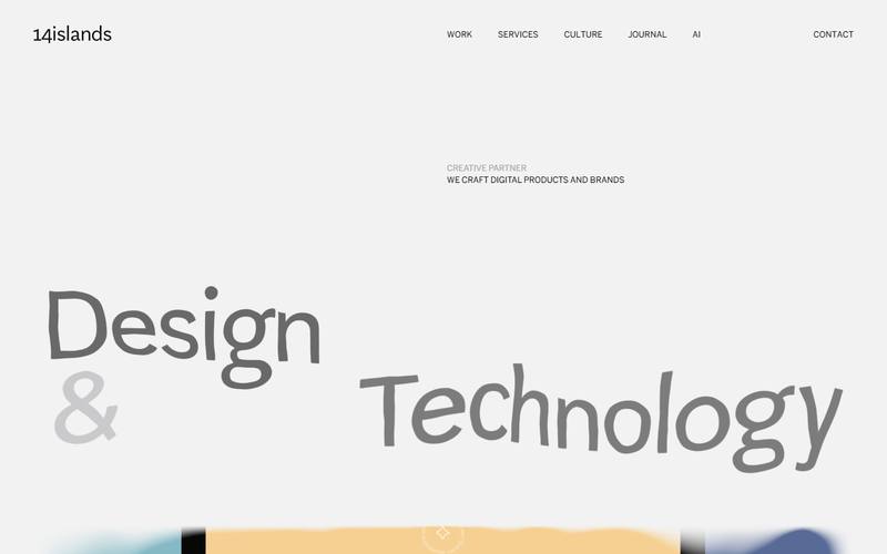 Screenshot of 14islands.com