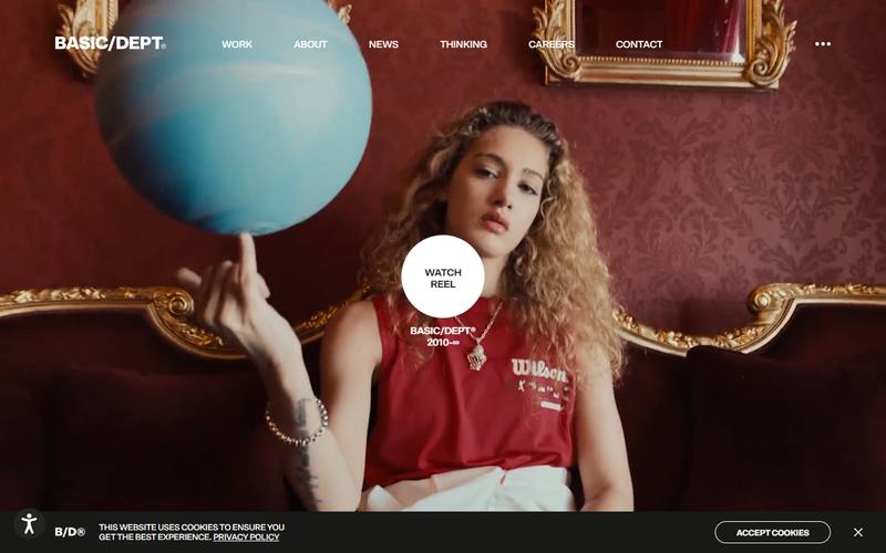 Screenshot of basicagency.com