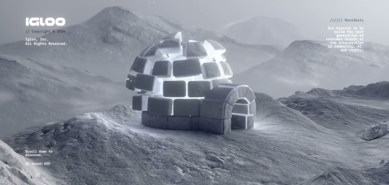Screenshot of igloo.inc · offline clone
